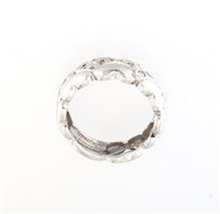 Ring Lorenzo Ungari Woman 3Chic in White Gold ANASTASIA - ANASTASIA